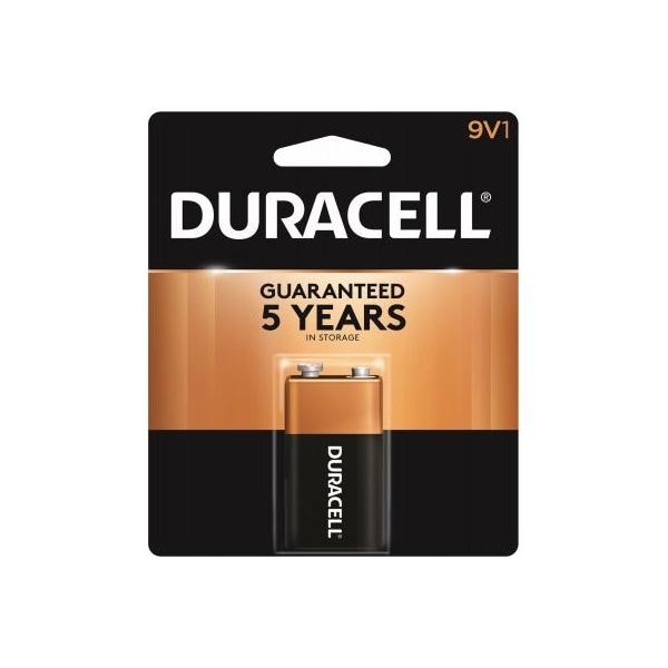 Duracell Duracell MN1604B1Z Alkaline General Purpose Battery - For Multipurpose - 9V - 9 V DC - 1 Each MN1604B1Z - main
